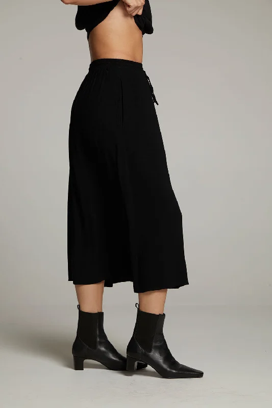 Darby Licorice Midi Skirt