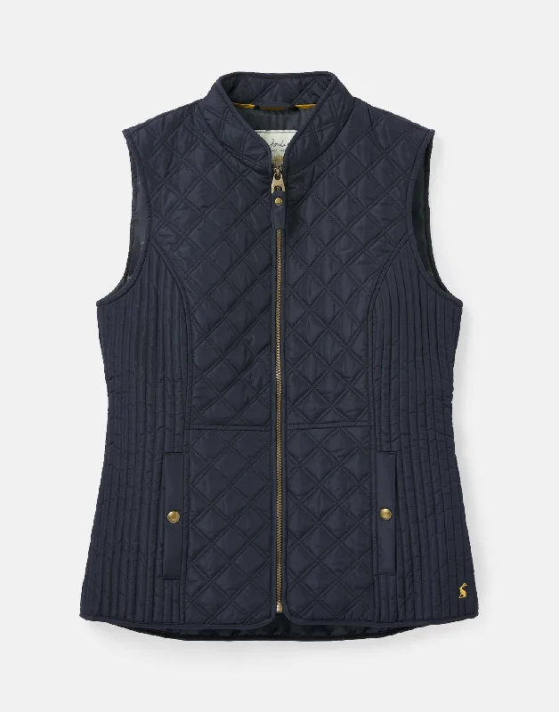 Minx Quilted Gilet - Marine Navy