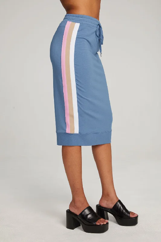 Sundance Vintage Blue Midi Skirt