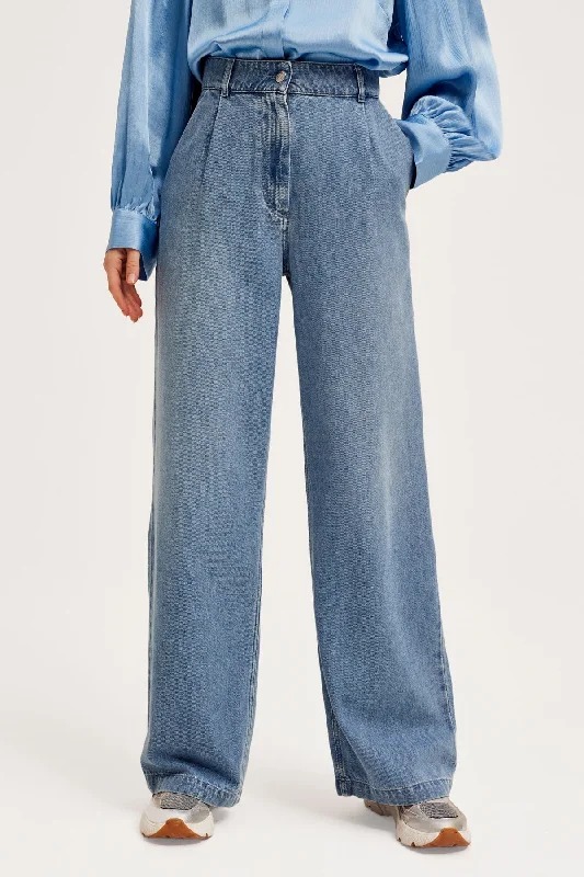 Roda Wide Leg Denim Jeans