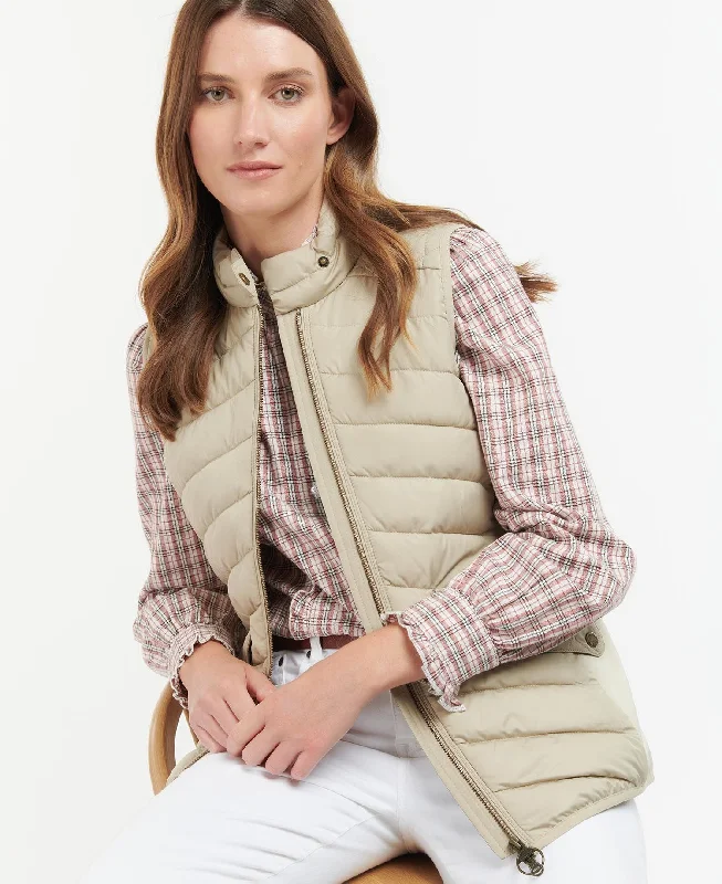 Women's Stretch Cavalry Gilet - Light Sand Marl