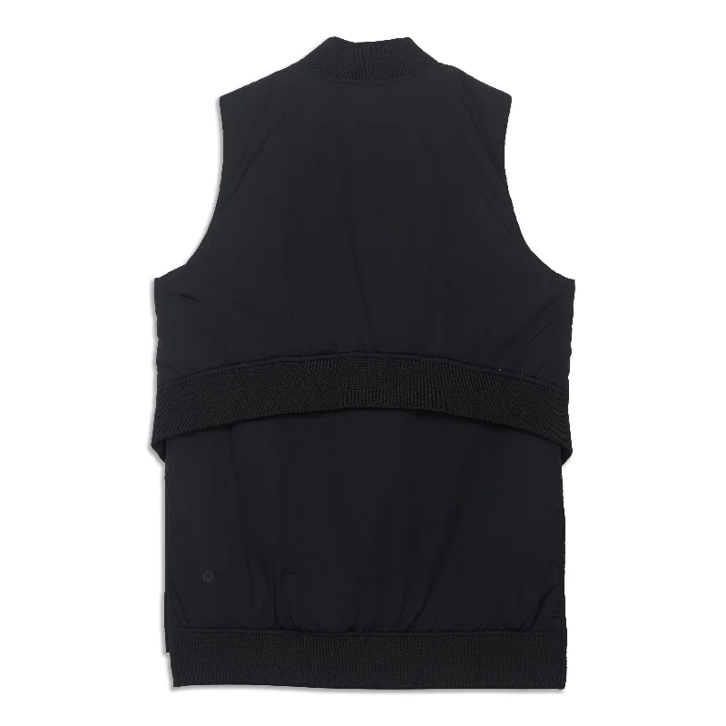 Long Insulated Bomber Vest - Resale