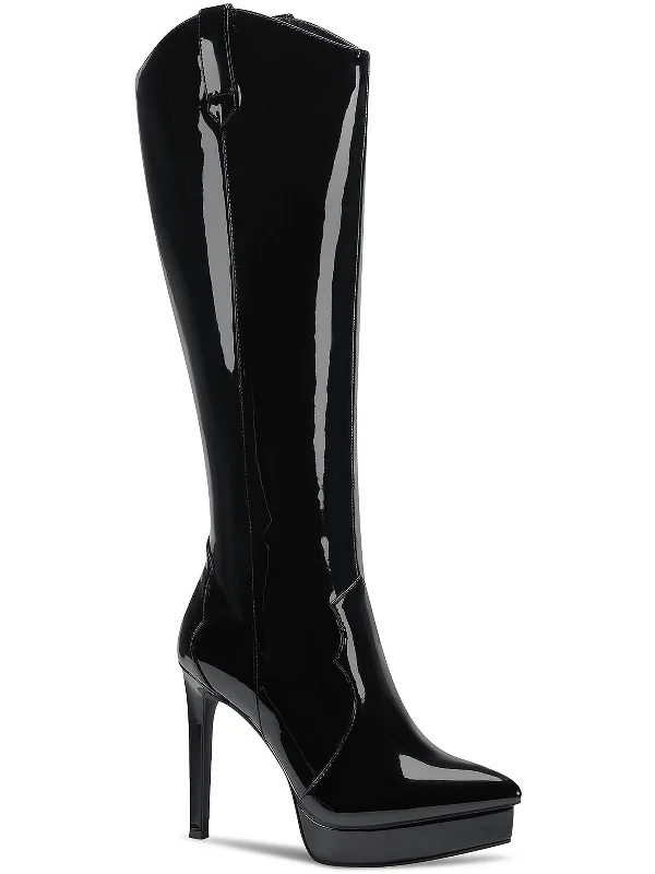 Trixi Womens Platform Knee-High Boots