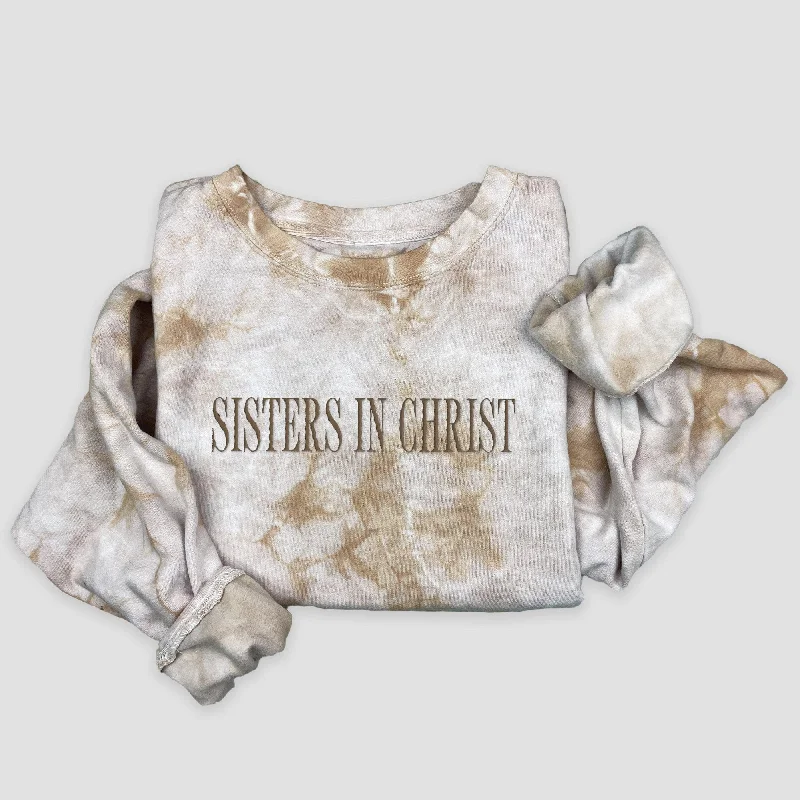 Embroidered Sisters in Christ Sweatshirt