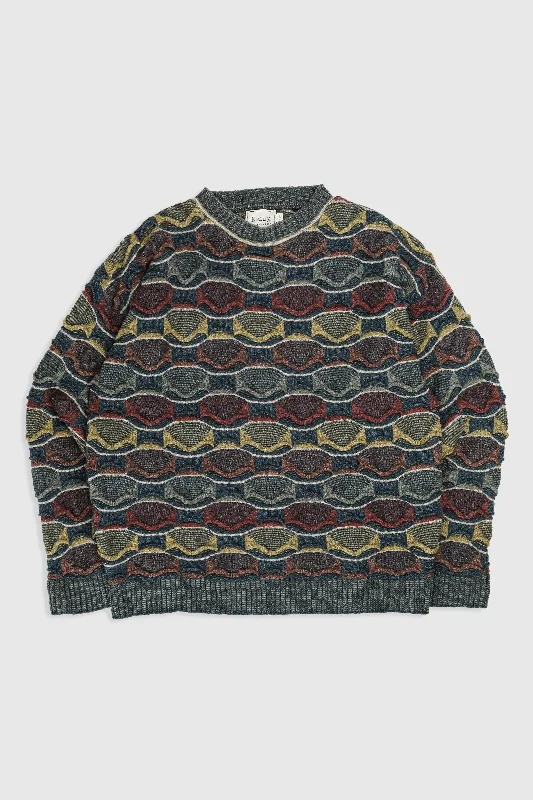 Vintage Coogi Style Knit Sweater