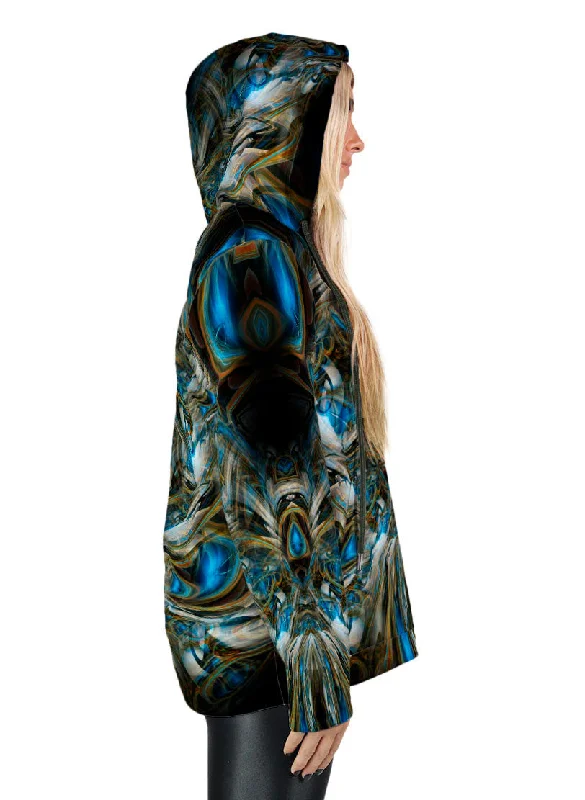 Alien Flower No.2 Unisex Twin Velvet Hoodie