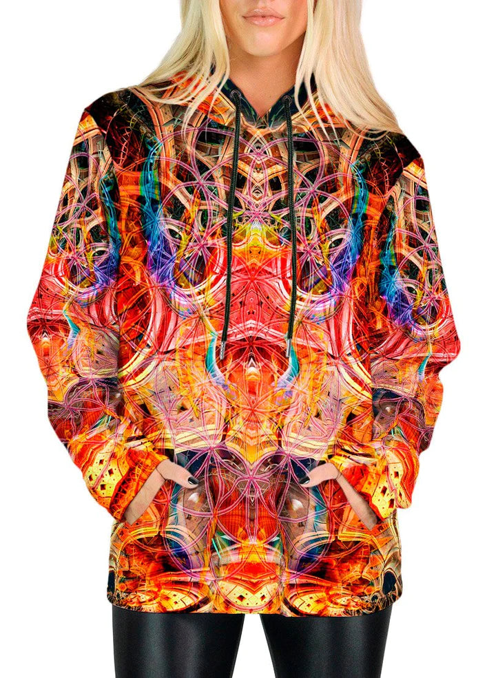 Birth of a Scarab Unisex Twin Velvet Hoodie