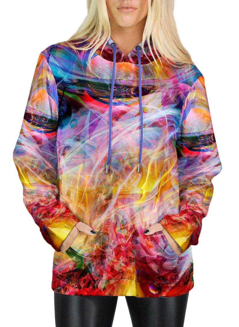 Psychedelic Circus Unisex Twin Velvet Hoodie