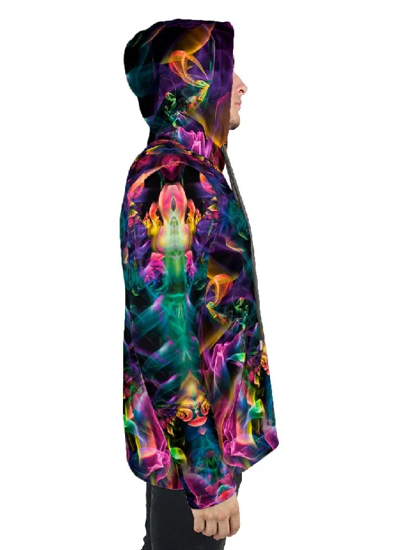 Rainbow Smoke Unisex Twin Velvet Hoodie