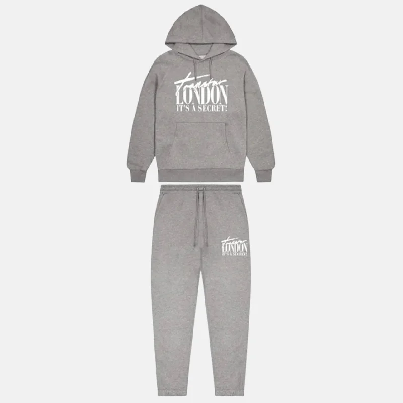 Trapstar Signature London Hooded Tracksuit - Grey