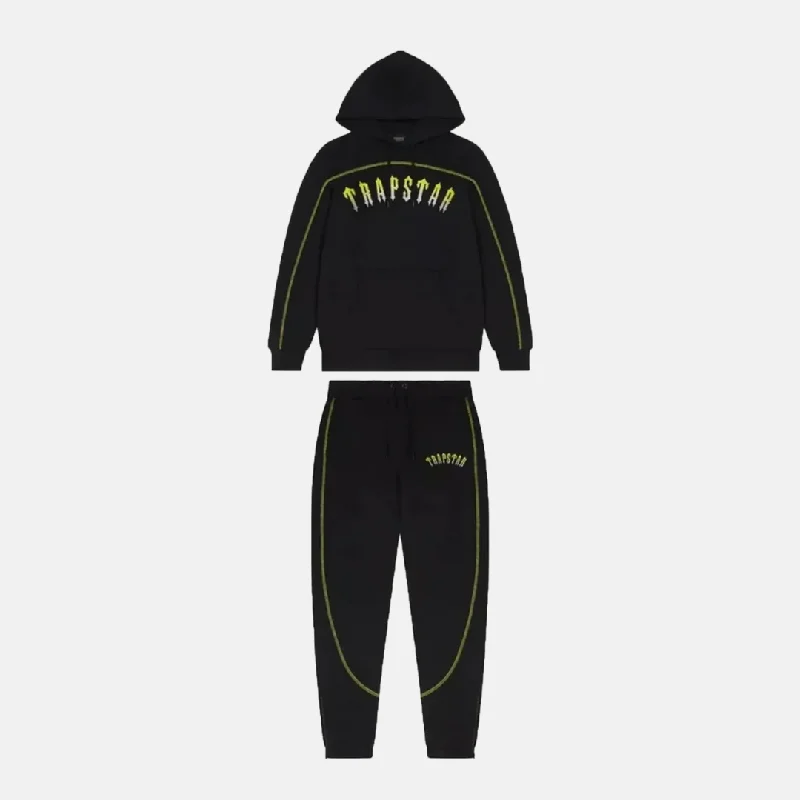 Trapstar x Central Cee 23 Arched Panel Tracksuit - Black / Yellow