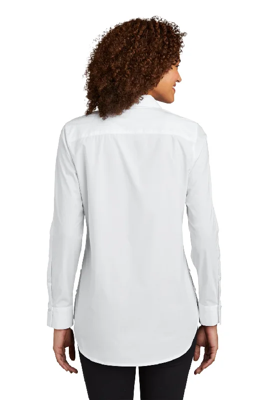 Ogio Womens Commuter Long Sleeve Button Down Shirt - White