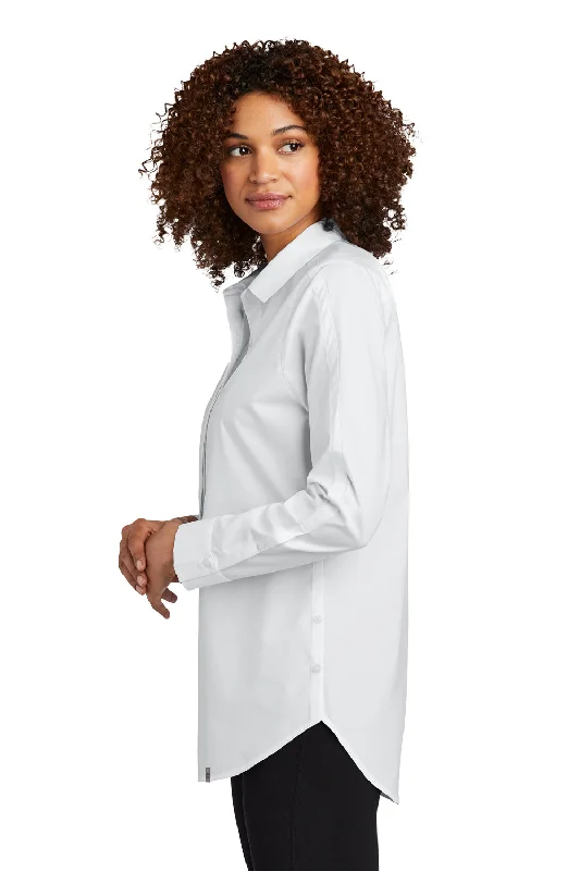 Ogio Womens Commuter Long Sleeve Button Down Shirt - White