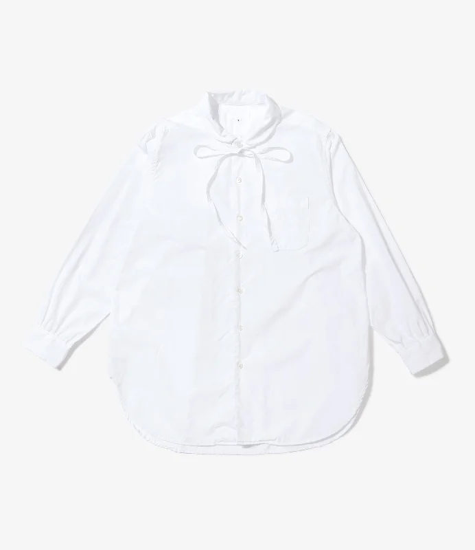 Engineered Garments Rounded Collar White Shirt