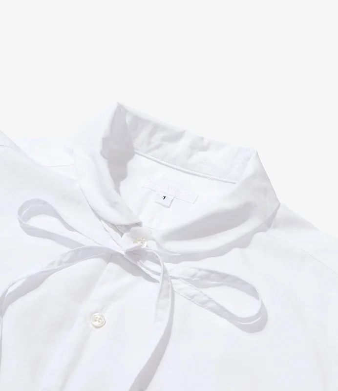 Engineered Garments Rounded Collar White Shirt